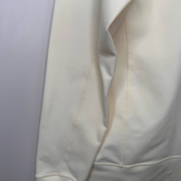 Lululemon Origami Stride Jacket Polar Cream Size 12 Activewear Workout Yoga - Picture 11 of 12